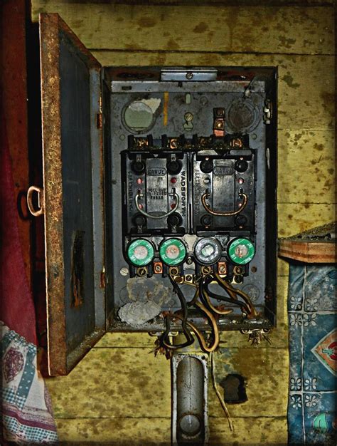 electrical harness system older than a fuse box|old house fuse panel replacement.